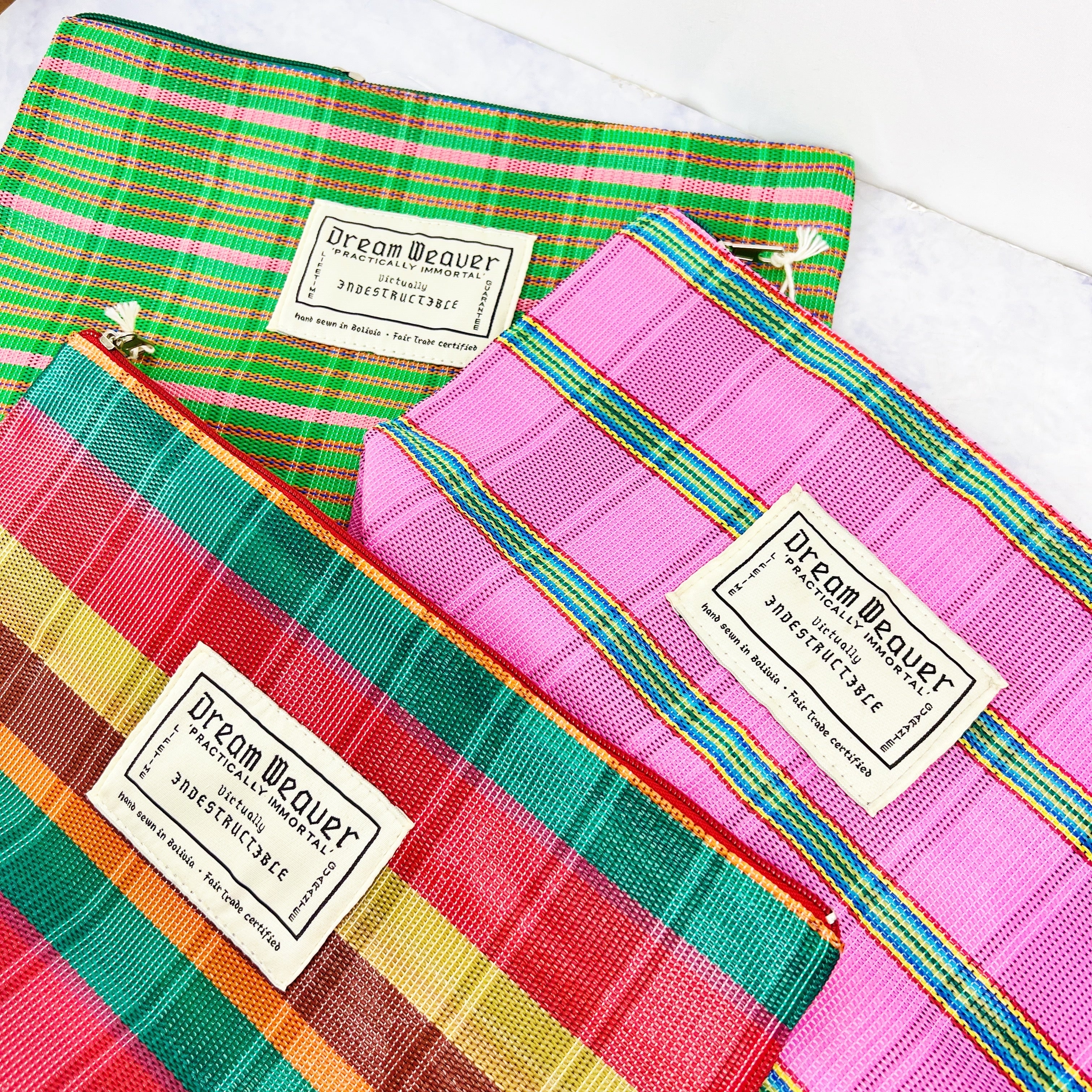 Medium Woven Pouch