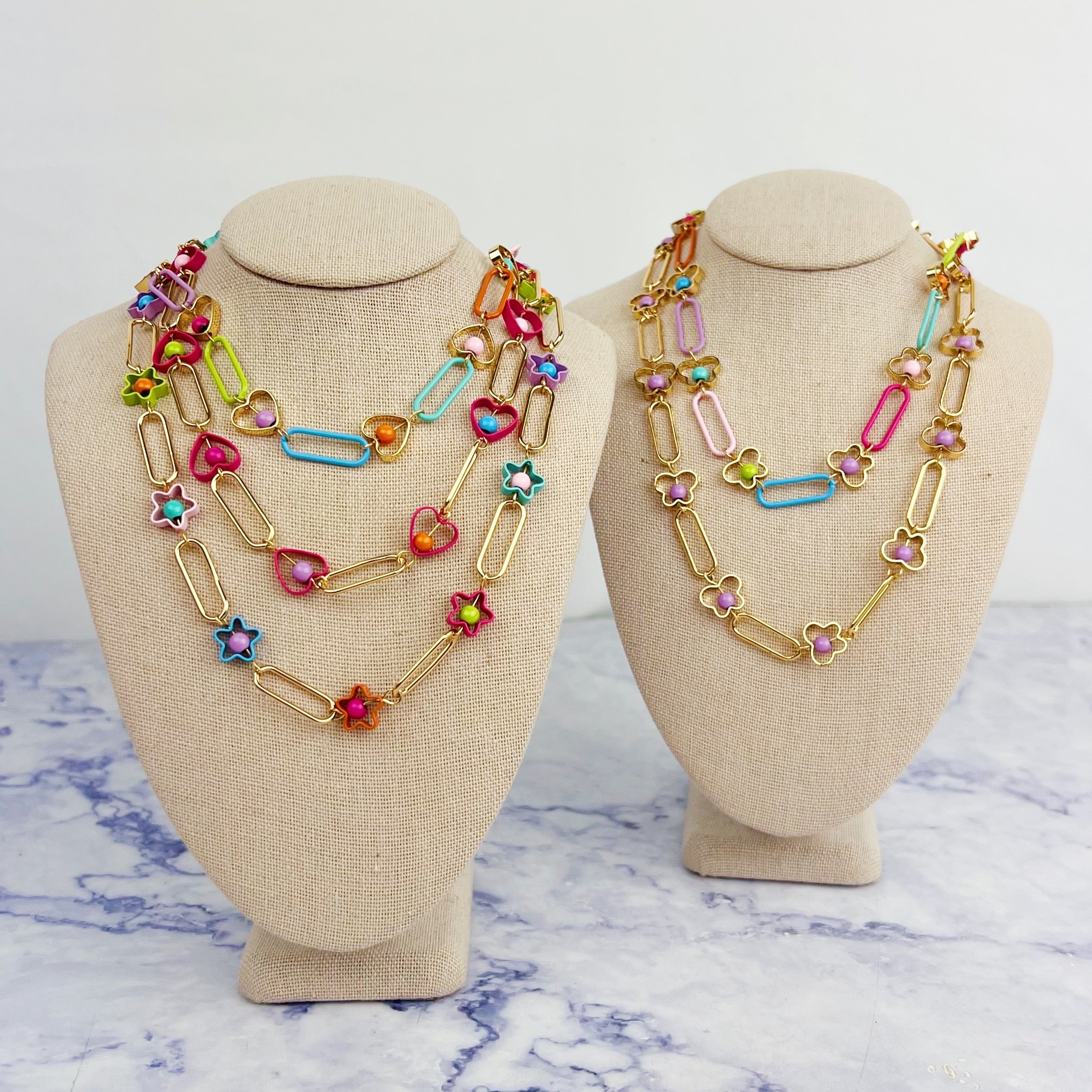 Paperclip Links Necklace