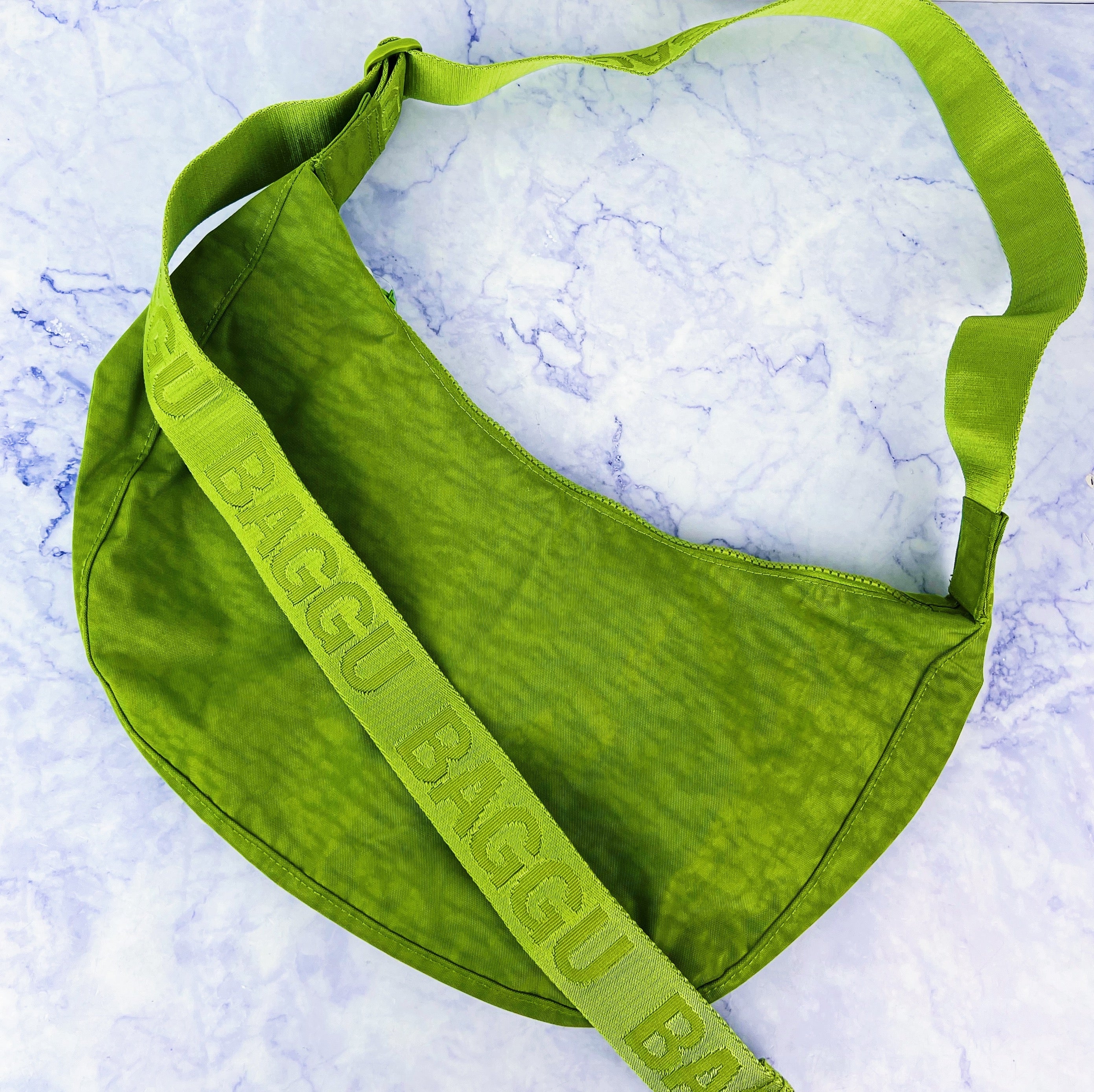 Medium Nylon Crescent Bag