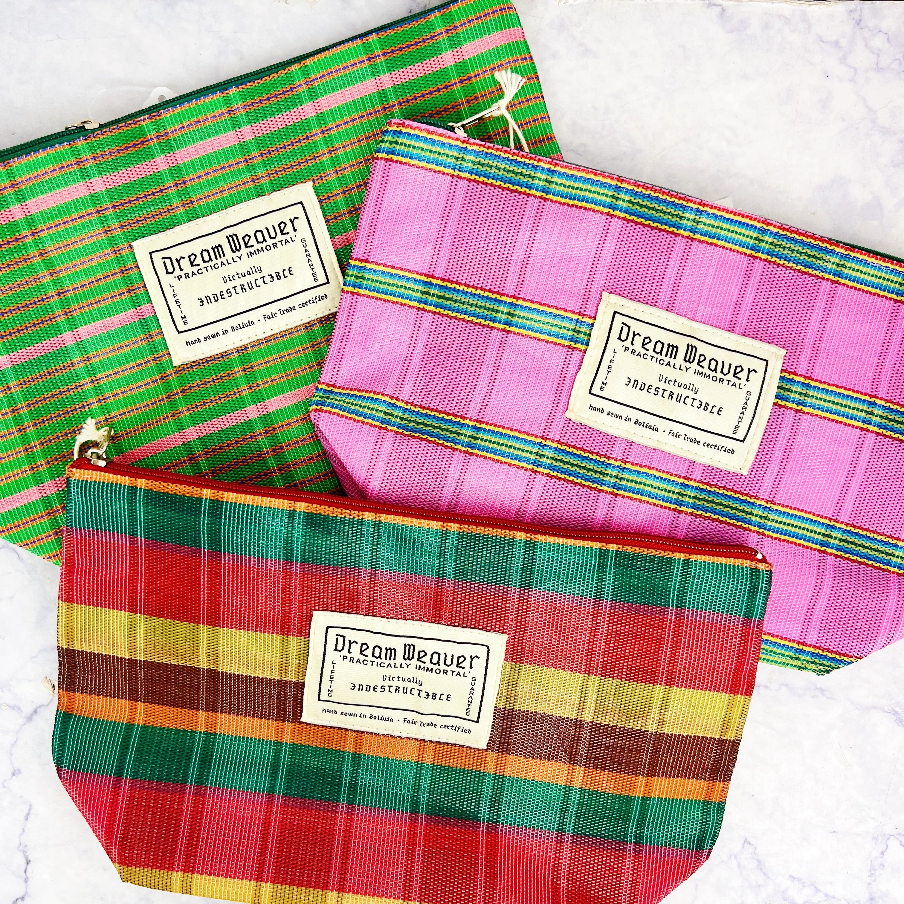 Medium Woven Pouch