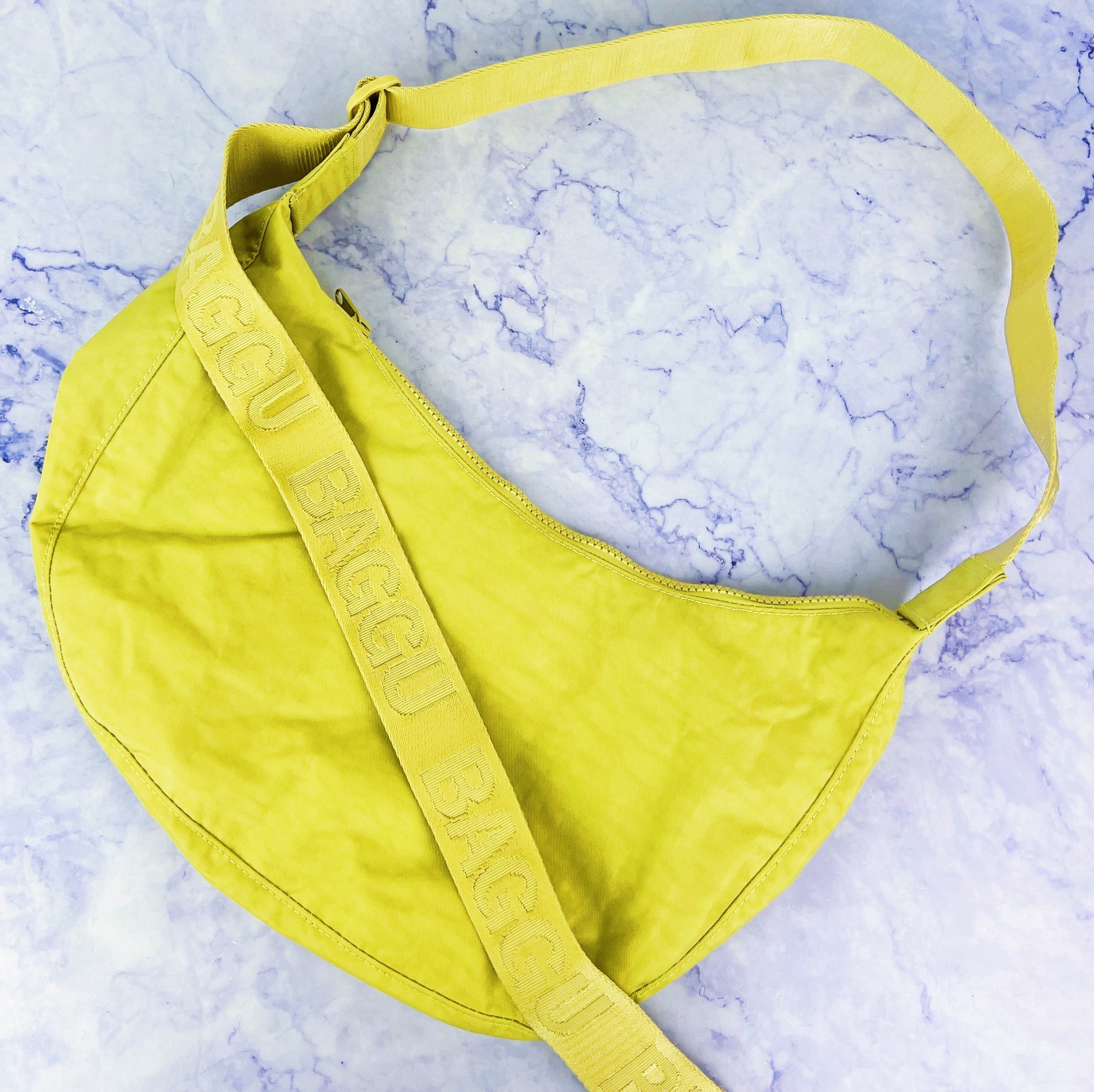 Medium Nylon Crescent Bag