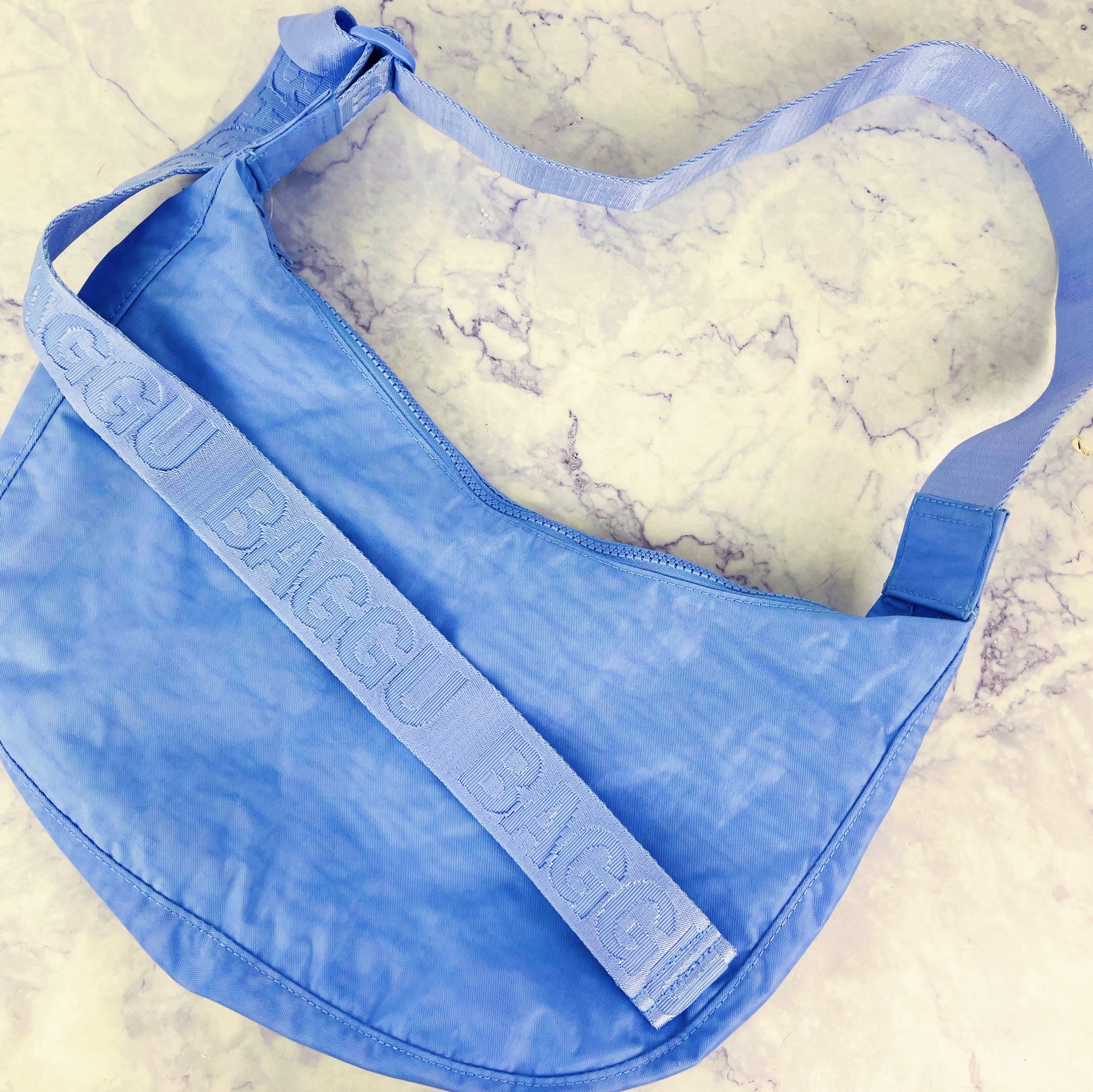 Medium Nylon Crescent Bag