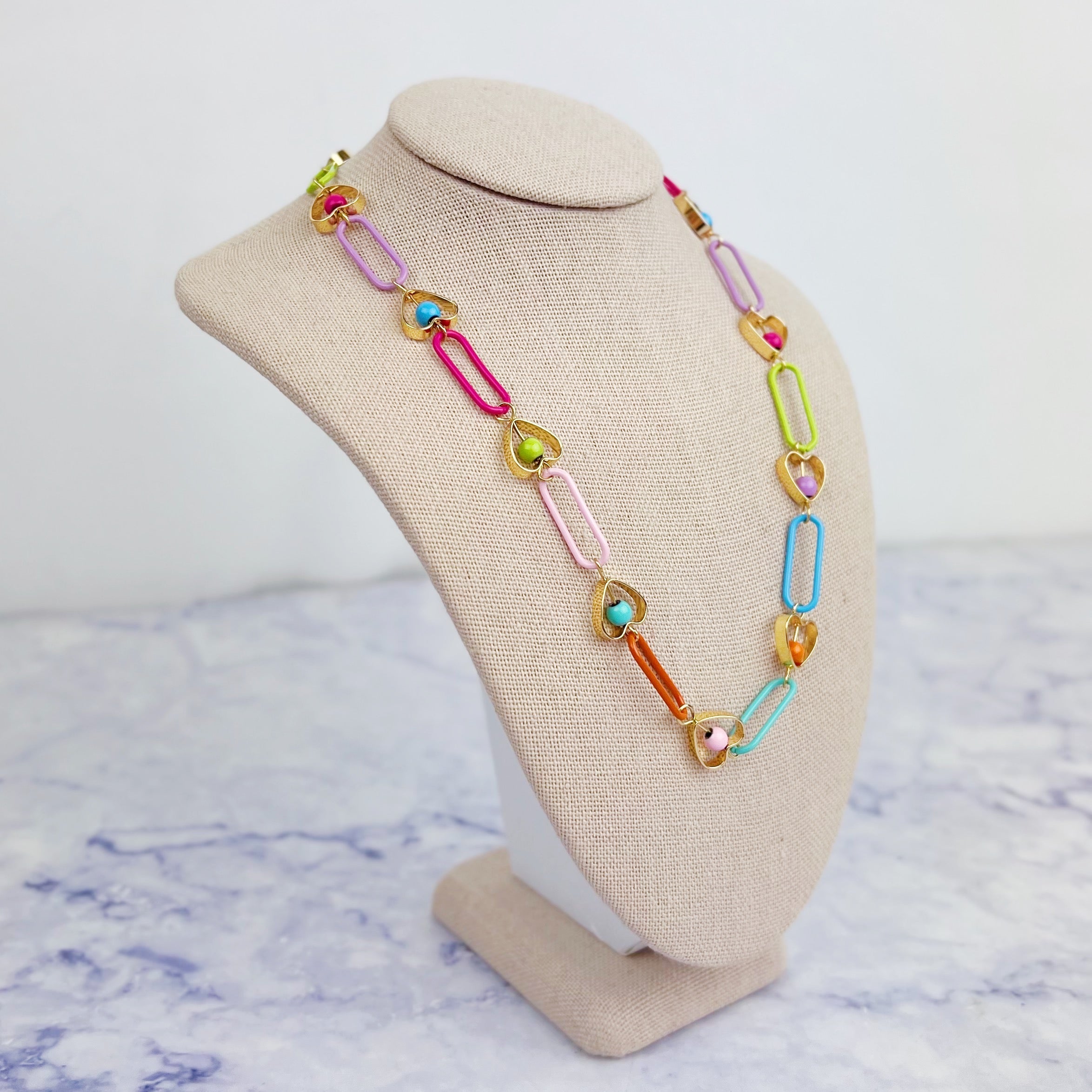 Paperclip Links Necklace