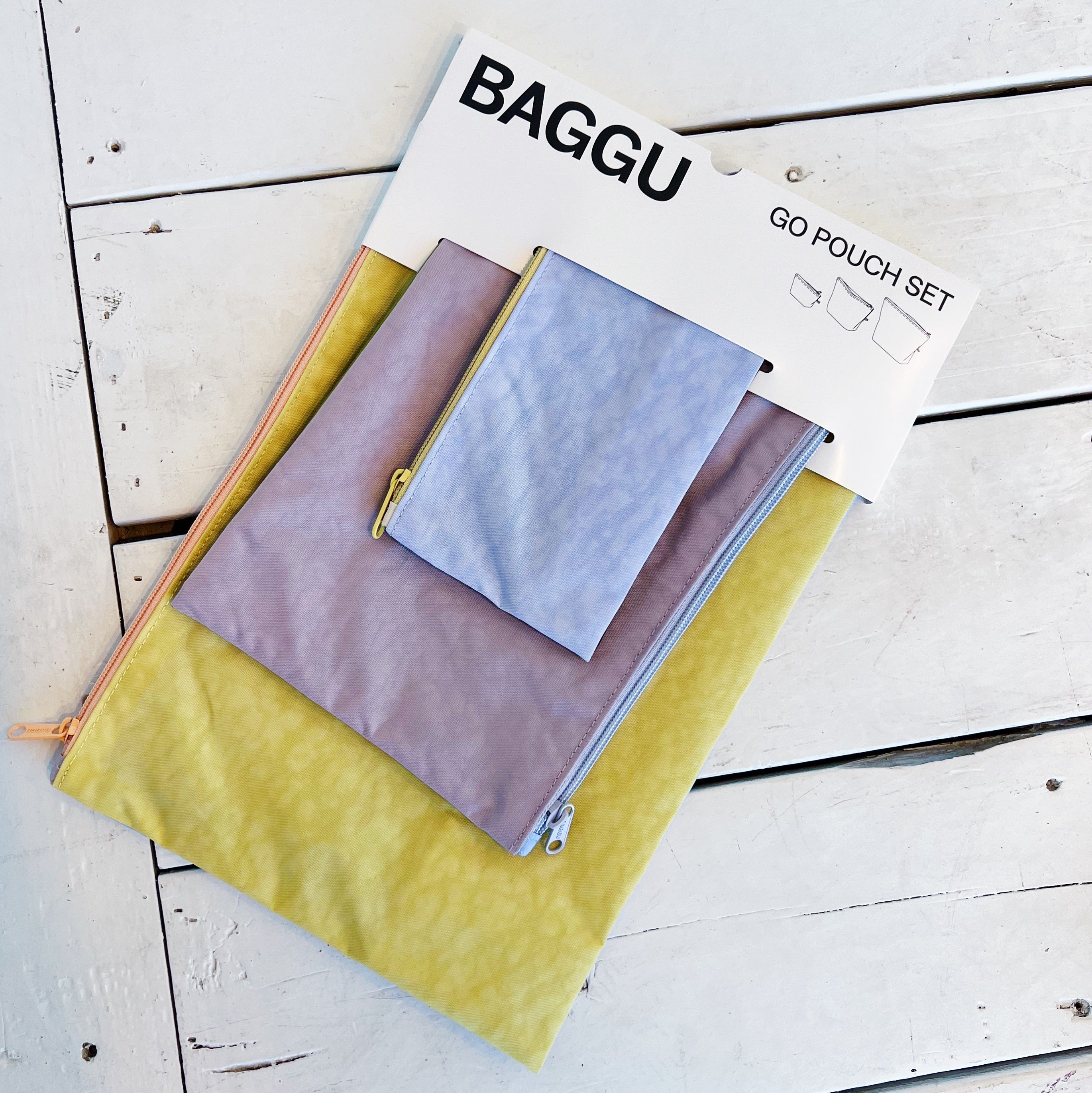 Pastels Colorblock Go Pouch Set