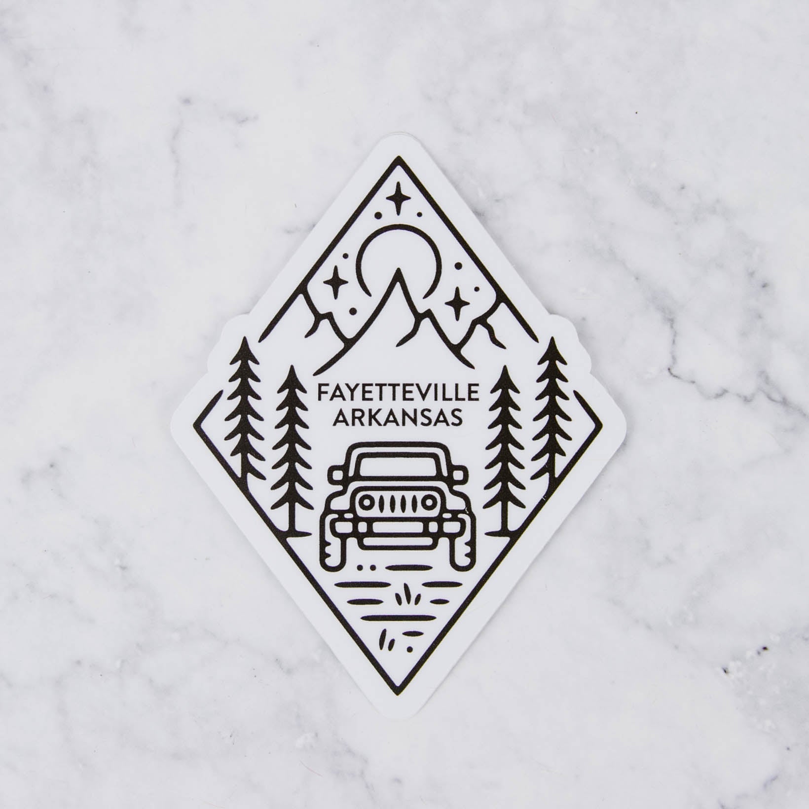 Fayetteville Vinyl Stickers